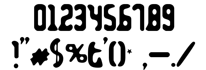 Zodillinstrisstirust Font OTHER CHARS