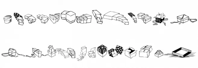 Zoeboxes Normal 字体 小写
