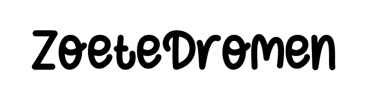 Zoete Dromen  Free Fonts Download