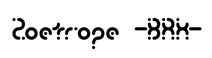 Zoetrope -BRK-  Free Fonts Download