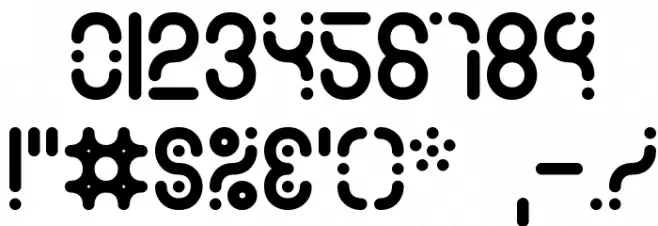 Zoetrope -BRK- Font Alte caractere