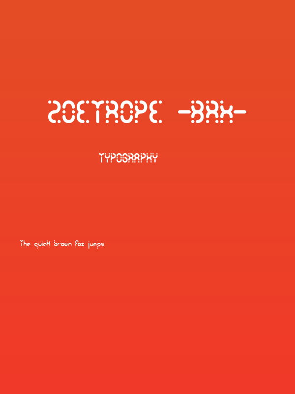 Zoetrope -BRK- Poster