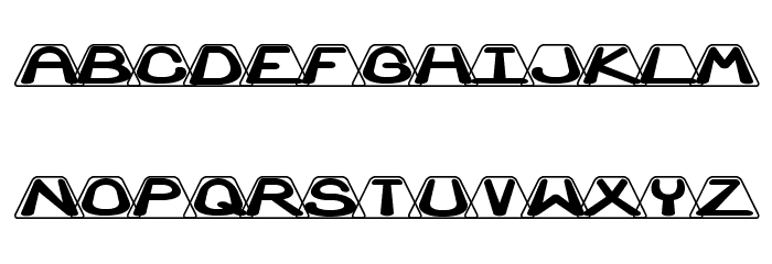 Zoidal BRK Font Litere mici
