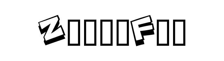 ZoinkFat  免费字体下载