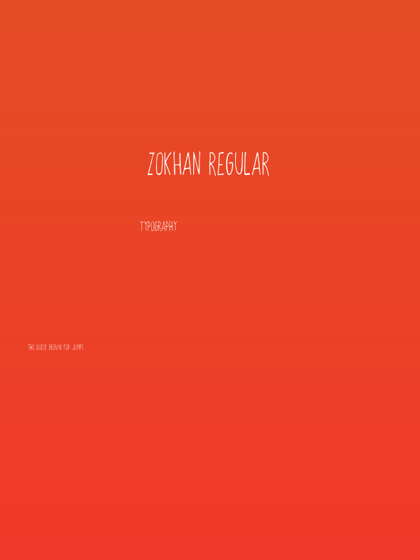 Zokhan Regular Poster
