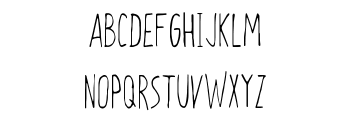 Zokhan Regular Font LOWERCASE