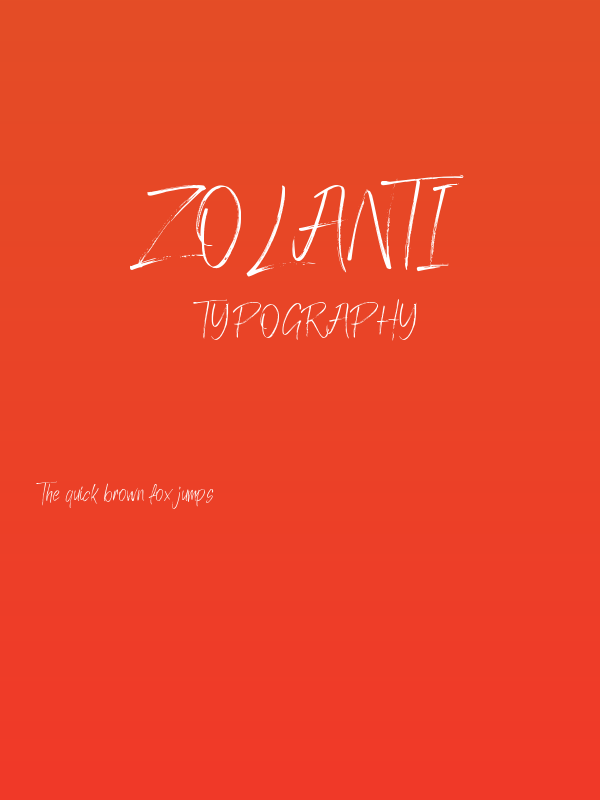 Zolanti Poster