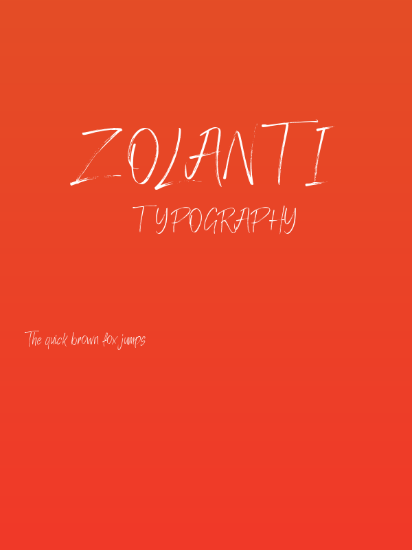 Zolanti Poster