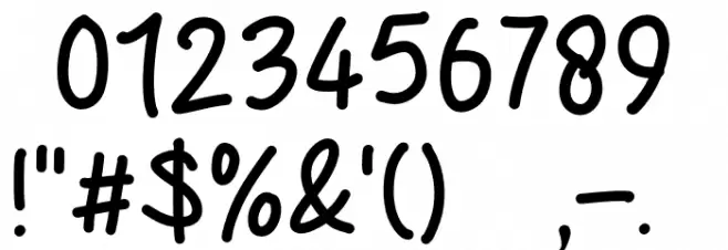 Zoliya Font OTHER CHARS