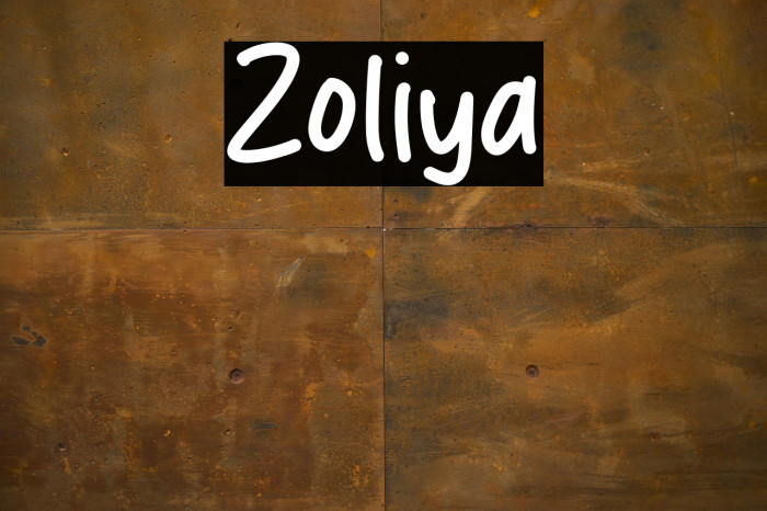 Zoliya Example 3