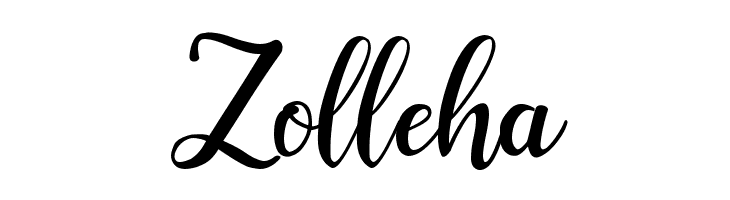 Zolleha  font caratteri gratis