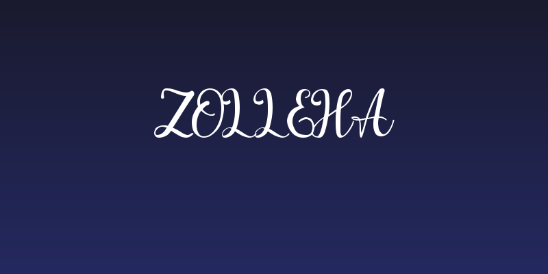 Zolleha Social Header