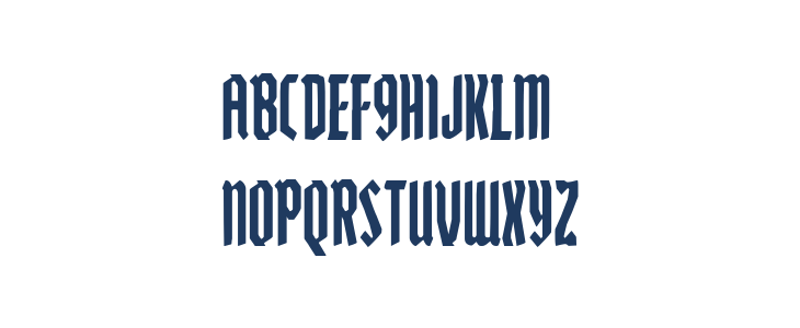 Zollern Condensed Lowercase