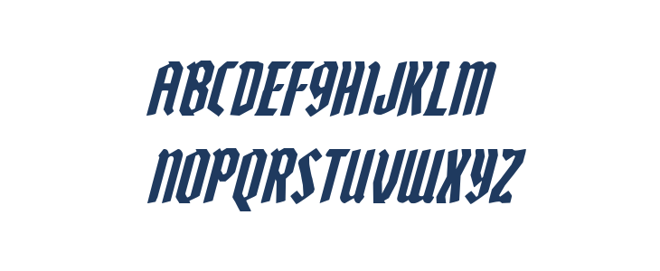 Zollern Italic Lowercase