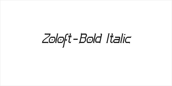 Zoloft-Bold Italic Logo