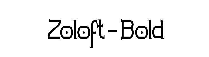 Zoloft-Bold  Скачать бесплатные шрифты