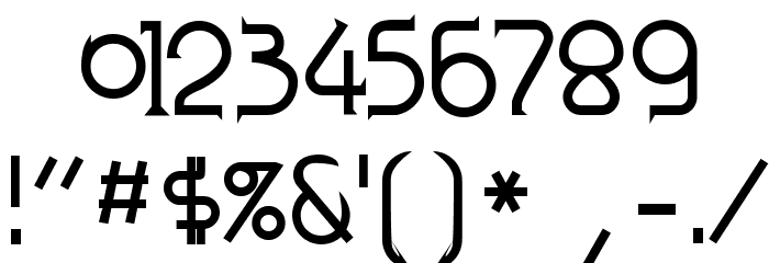 Zoloft-Bold Font OTHER CHARS