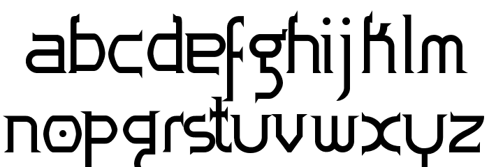 Zoloft-Bold Font LOWERCASE
