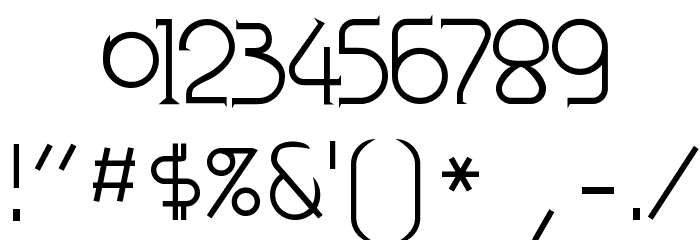 Zoloft Font OTHER CHARS