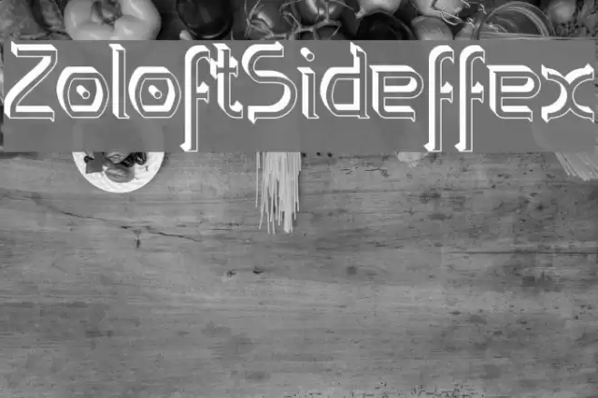 ZoloftSideffex फ़ॉन्ट examples