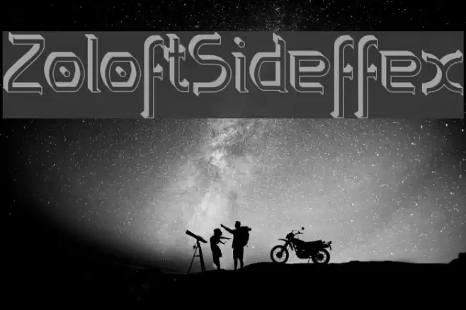 ZoloftSideffex फ़ॉन्ट examples