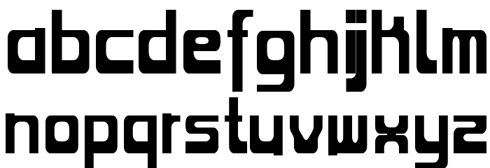 Zoltan Kiss Font LOWERCASE
