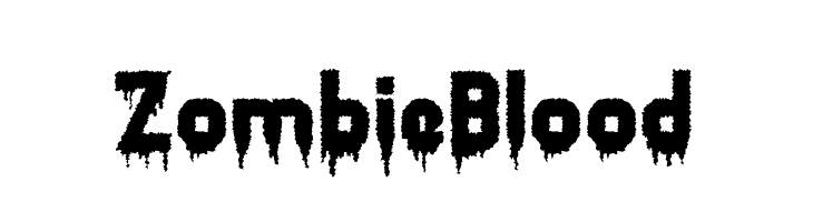 Zombie Blood  font caratteri gratis