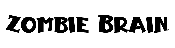 Zombie Brain  免费字体下载