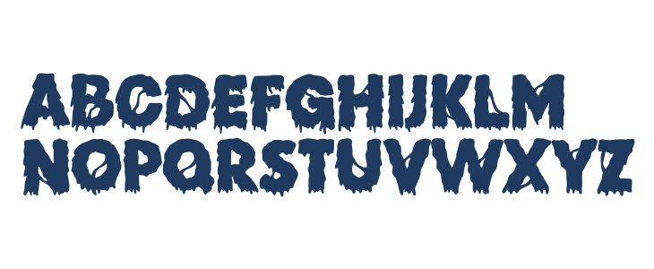 Zombie Brains-DEMO FONT Lowercase