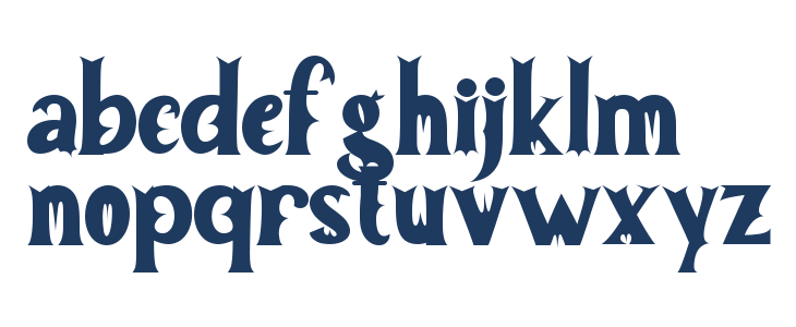 Zombie Christmas Lowercase