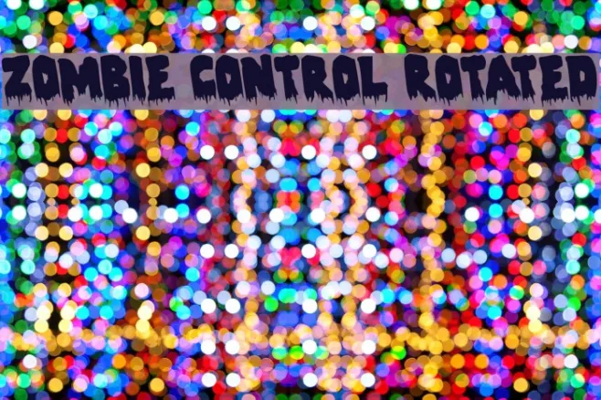 Zombie Control Rotated Example 1