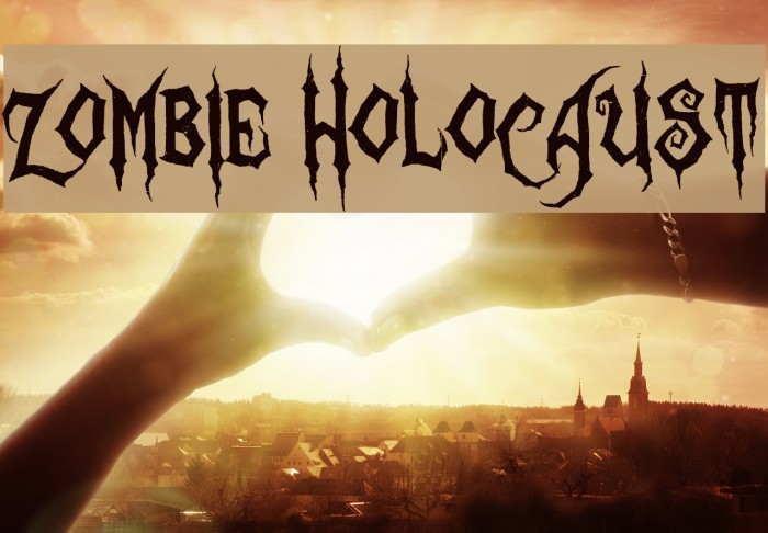 Zombie Holocaust Font examples