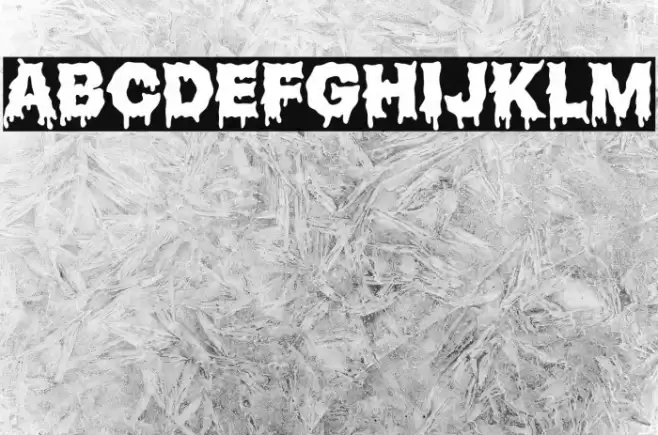 Zombie Hunger DEMO Font examples