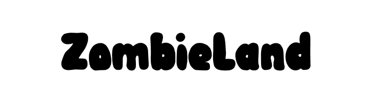Zombie Land  Fuentes Gratis Descargar