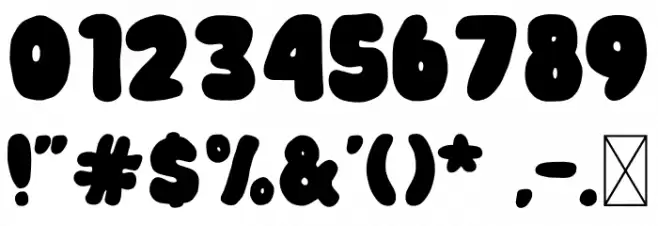 Zombie Land Font OTHER CHARS