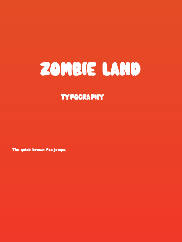 Zombie Land Poster