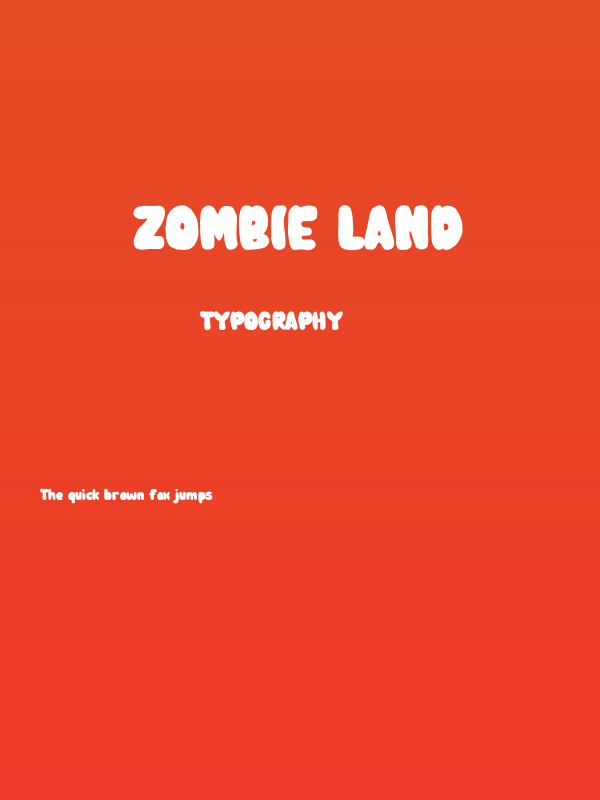 Zombie Land Poster