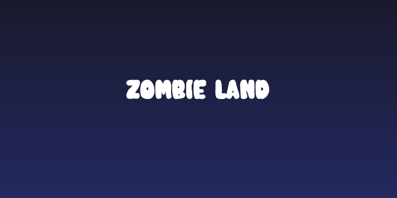 Zombie Land Social Header