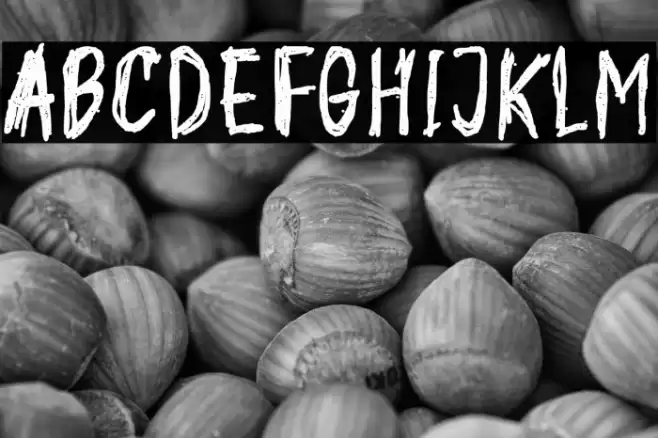 Zombie Message Font examples