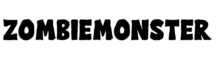 Zombie Monster  Descarca Fonturi Gratis
