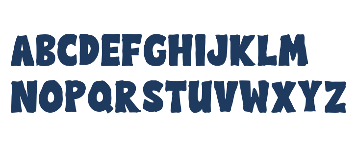 Zombie Monster Lowercase