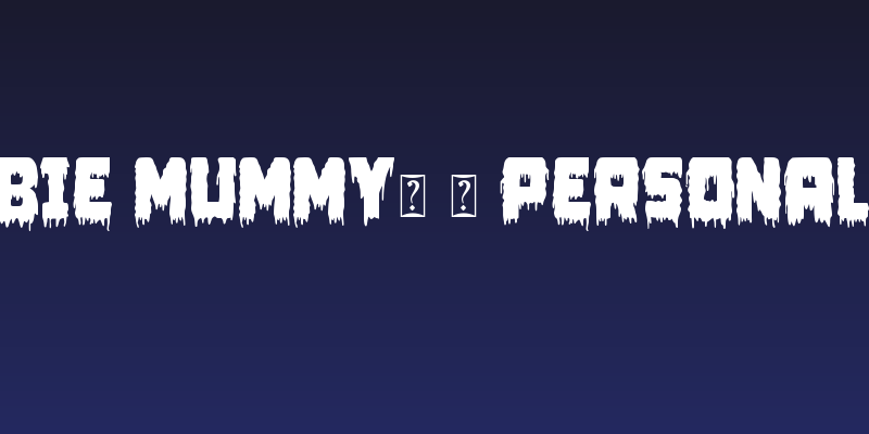 Zombie Mummy1 - Personal use Social Header