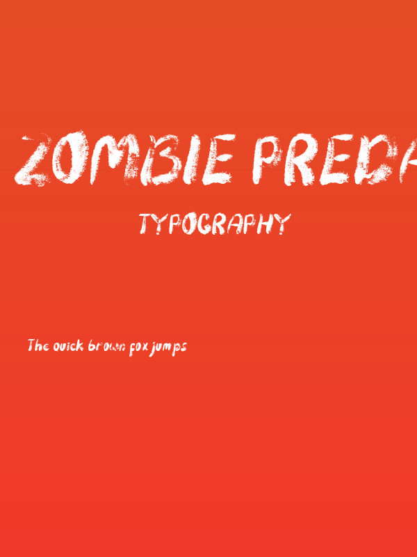 Zombie Predator Poster