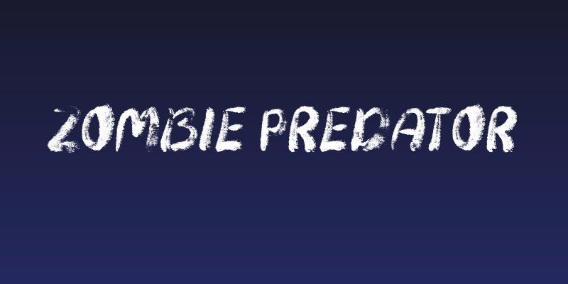 Zombie Predator Social Header