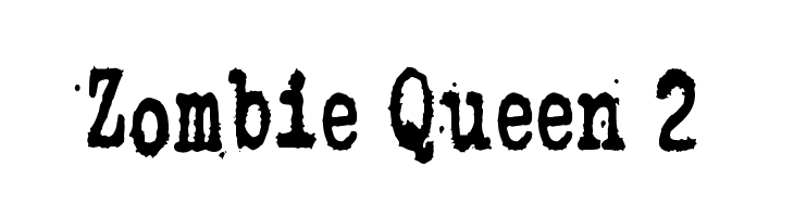 Zombie Queen 2  Descarca Fonturi Gratis