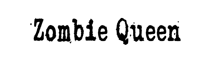 Zombie Queen  免费字体下载