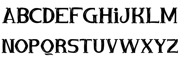 Zombie School Demo Font LOWERCASE