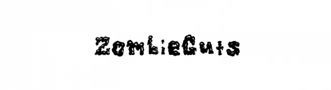 ZombieGuts  免费字体下载