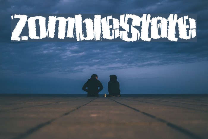 ZombieState Font examples