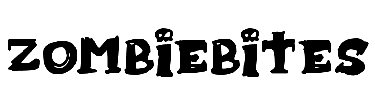 Zombiebites Schriftart